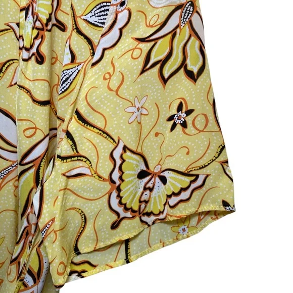 The Kooples Women’s Floral Wrap Maxi Dress Sz 4 - Picture 4 of 12